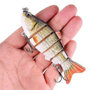 Lifelike Multi Segment Swimbait Crankbait Fishing Lure