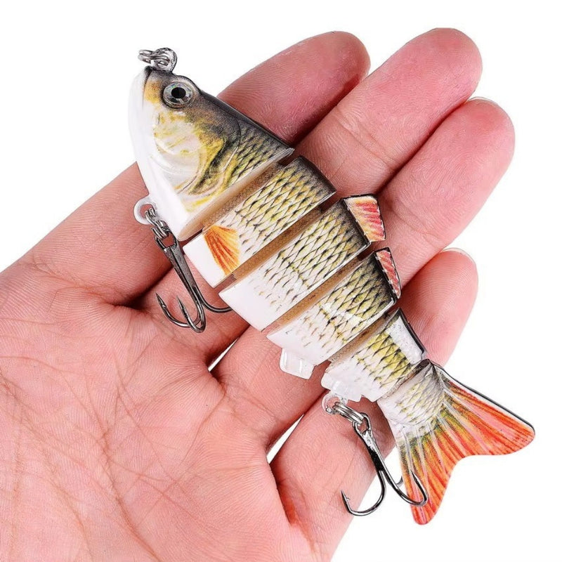 Lifelike Multi Segment Swimbait Crankbait Fishing Lure