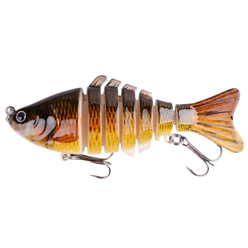 Lifelike Multi Segment Swimbait Crankbait Fishing Lure