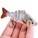 Lifelike Multi Segment Swimbait Crankbait Fishing Lure