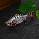 Lifelike Multi Segment Swimbait Crankbait Fishing Lure