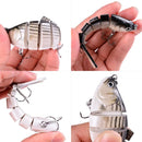 Lifelike Multi Segment Swimbait Crankbait Fishing Lure