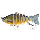 Lifelike Multi Segment Swimbait Crankbait Fishing Lure