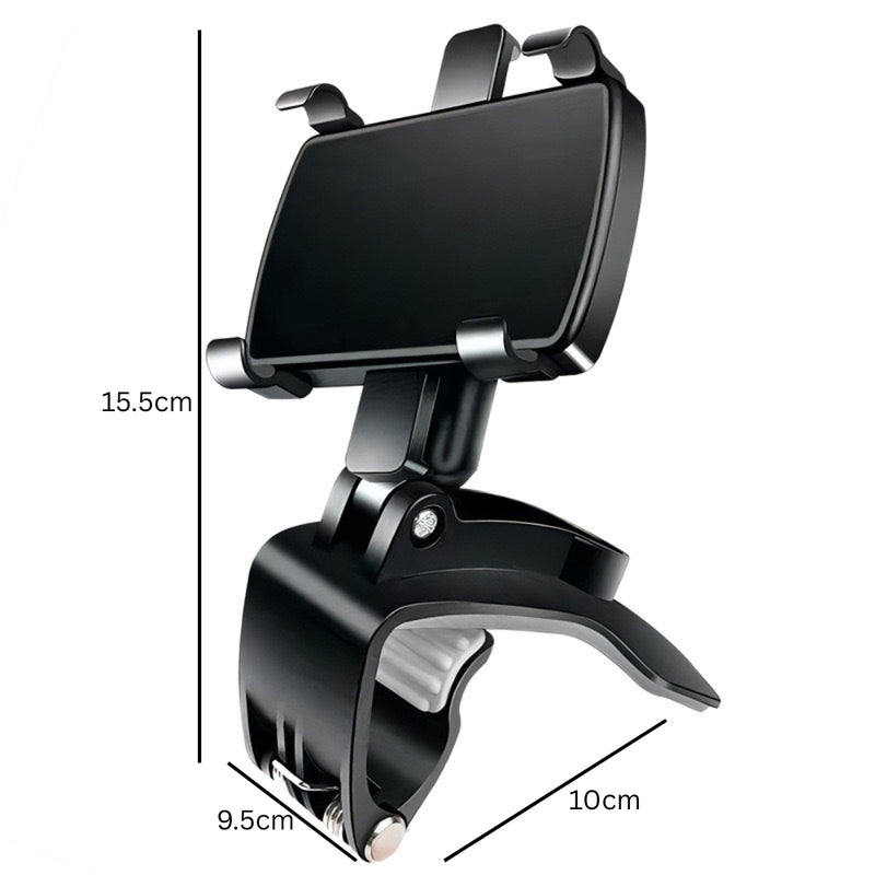 Universal Car Phone Holder with Easy Clip Mount