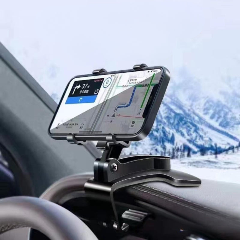Universal Car Phone Holder with Easy Clip Mount
