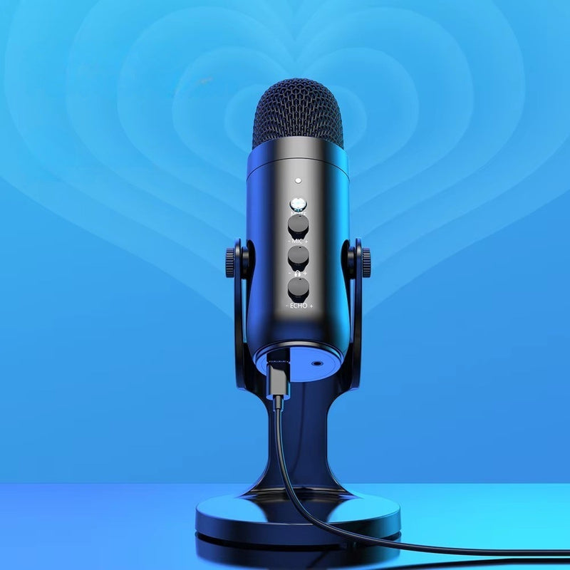 Condenser Microphone USB Tabletop Mic