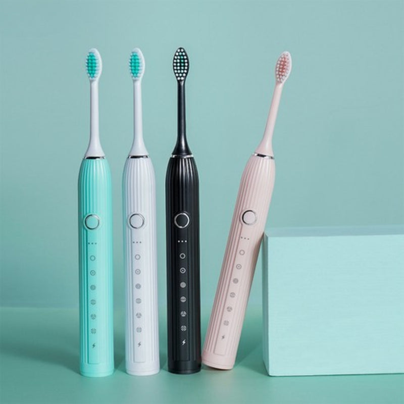 Sonic Electric Toothbrush Rechargeable with Replacement Heads