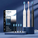Sonic Electric Toothbrush Rechargeable with Replacement Heads