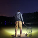 USB Rechargeable Ultra Bright Head Mounted Flashlight