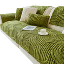 Autumn and Winter Straight Row Non-slip Cushion Cover Thickened Plush Sofa Cushion