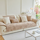 Autumn and Winter Straight Row Non-slip Cushion Cover Thickened Plush Sofa Cushion