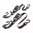 Retractable Ratchet Cargo Straps Auto Luggage Tensioner Belts