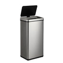 Silver 50L Automatic Motion Sensor Rubbish Trash Bin