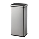 Silver Stainless Steel 60L Motion Sensor Bin