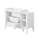 Baby Changing Table with Drawers Nursery Cabinet