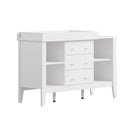 Baby Changing Table with Drawers Nursery Cabinet