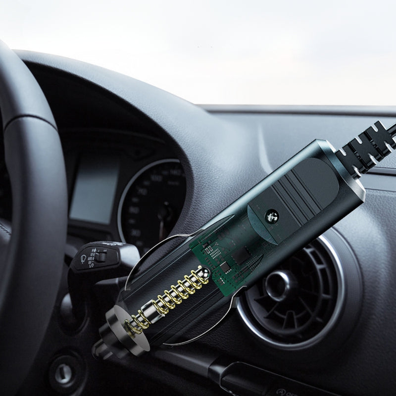 12V 150PSI Electric Tire Inflator Pump LED Car Air Compressor