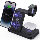 Foldable Fast Charging Station Dock Wireless Charger Stand