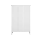 White 5 Tier Bookshelf Bookcase Display Storage Cabinet