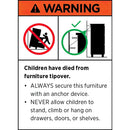 White 4 Tier Corner Ladder Display Shelves