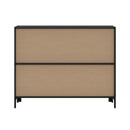 Black Display Shelf Storage Stand Bookshelf