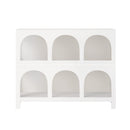 White Display Shelf Storage Stand Bookshelf