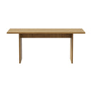 180cm Natural Timber Rectangular Dining Table