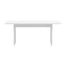 180cm White Timber Rectangular Dining Table