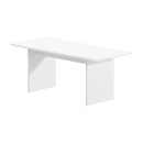 180cm White Timber Rectangular Dining Table