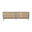 160cm Natural TV Cabinet Entertainment Unit Stand