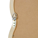 Wooden Wavy Full Length Floor Mirror