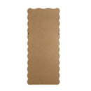 Wooden Wavy Full Length Floor Mirror