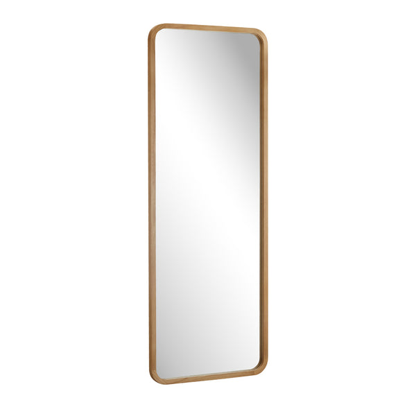 Wooden Rectangular Full Length Floor Mirror