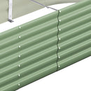 Green Galvanised Raised Garden Bed Planter Box Container