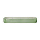 Green Galvanised Raised Garden Bed Planter Box Container