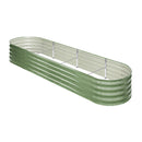 Green Galvanised Raised Garden Bed Planter Box Container