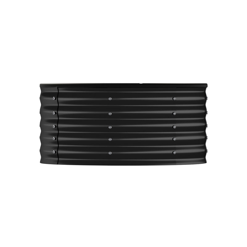 Round Galvanized Steel Garden Bed