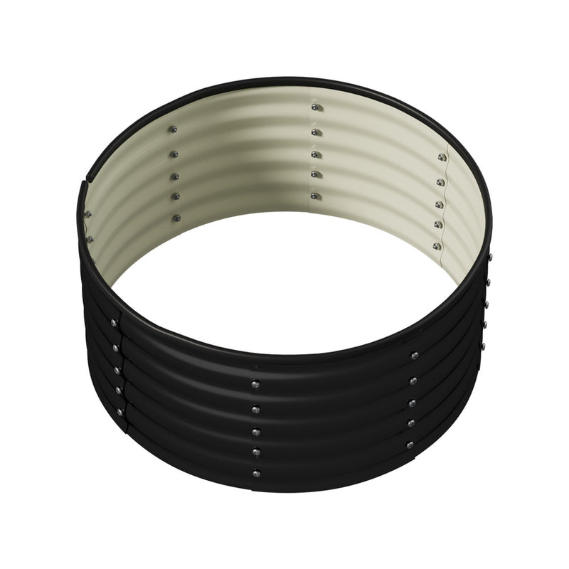 Round Galvanized Steel Garden Bed