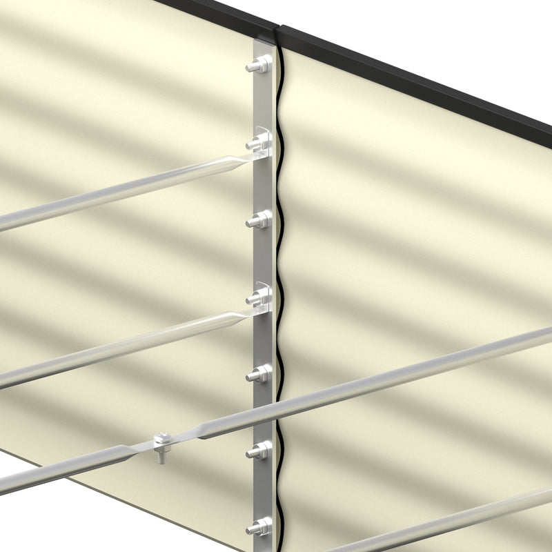 Green Galvanized Raised Garden Bed Planter Box Container