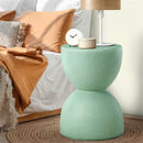 Green Stone Side Coffee Table Stand