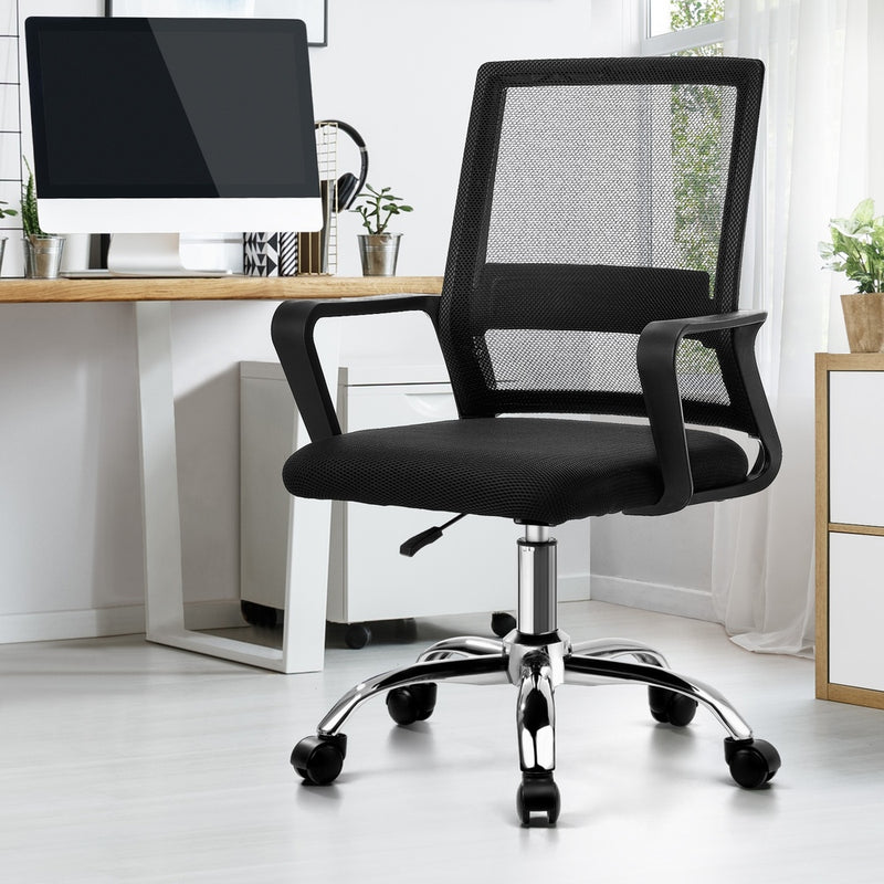 Black Mesh Executive Office Chair Computer Seat