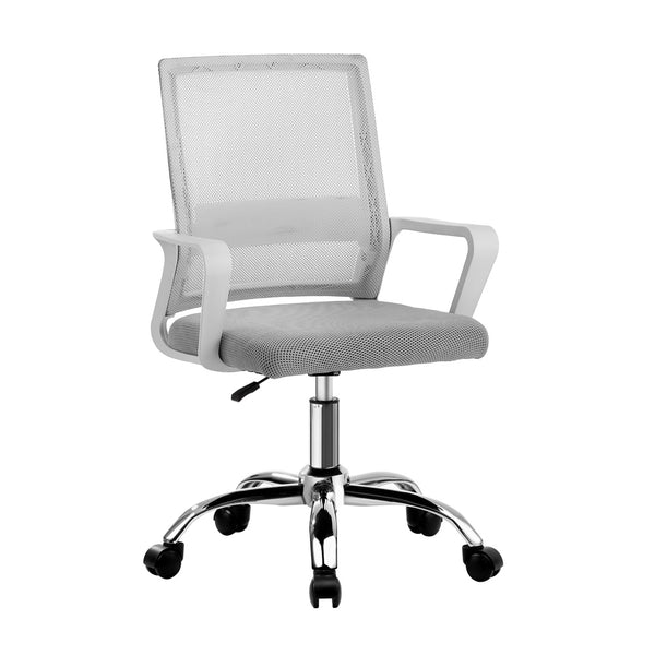 White Mesh Executive Office Chair Computer Seat