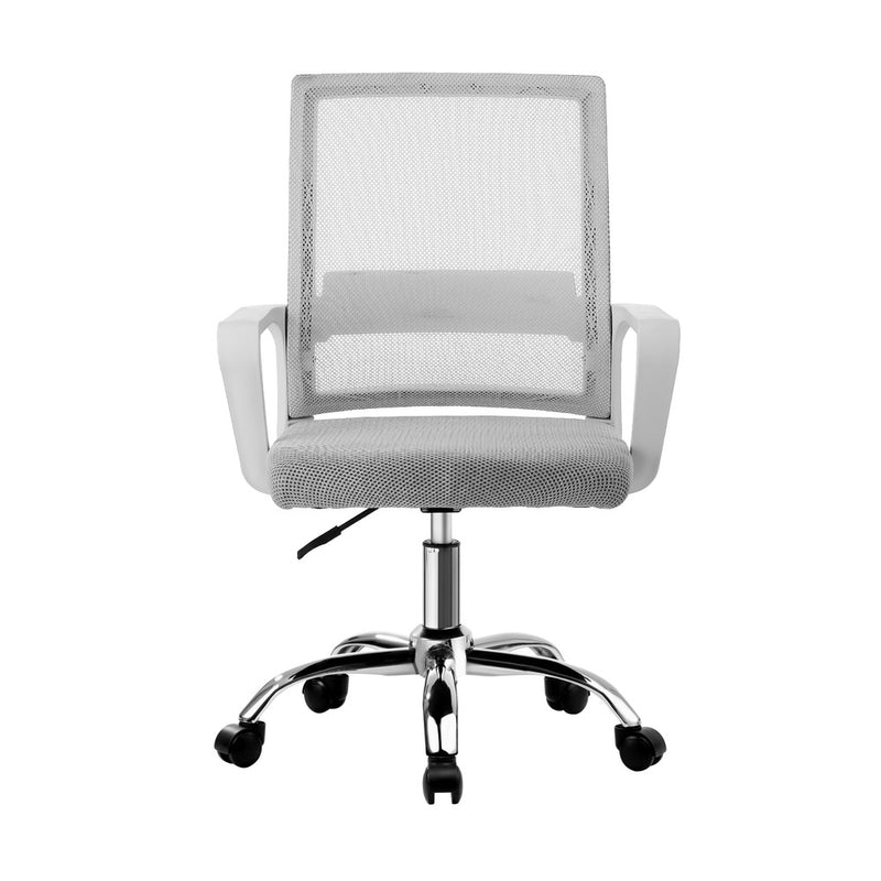 White Mesh Executive Office Chair Computer Seat