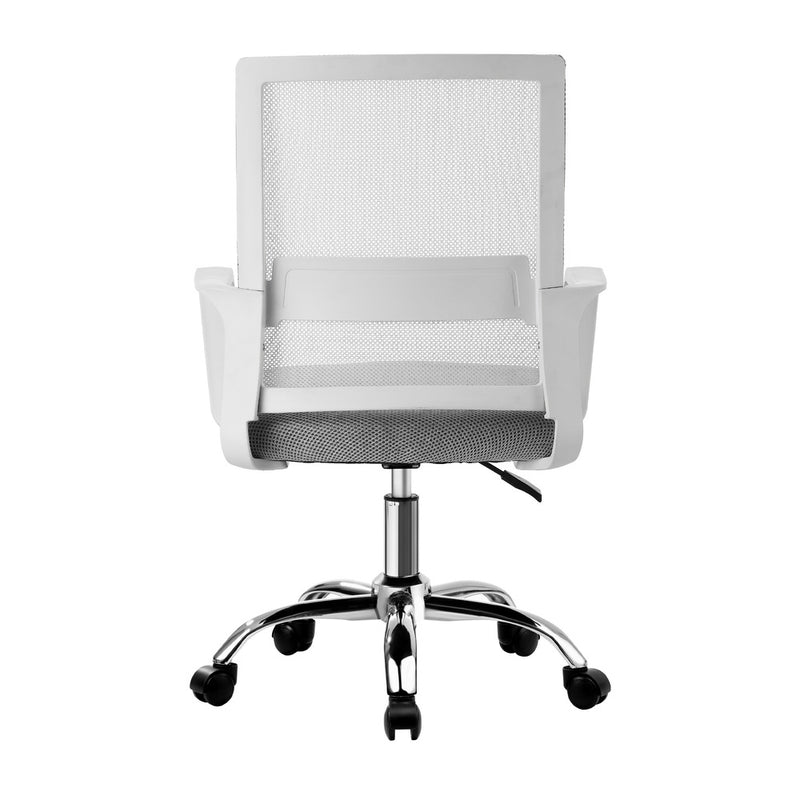 White Mesh Executive Office Chair Computer Seat