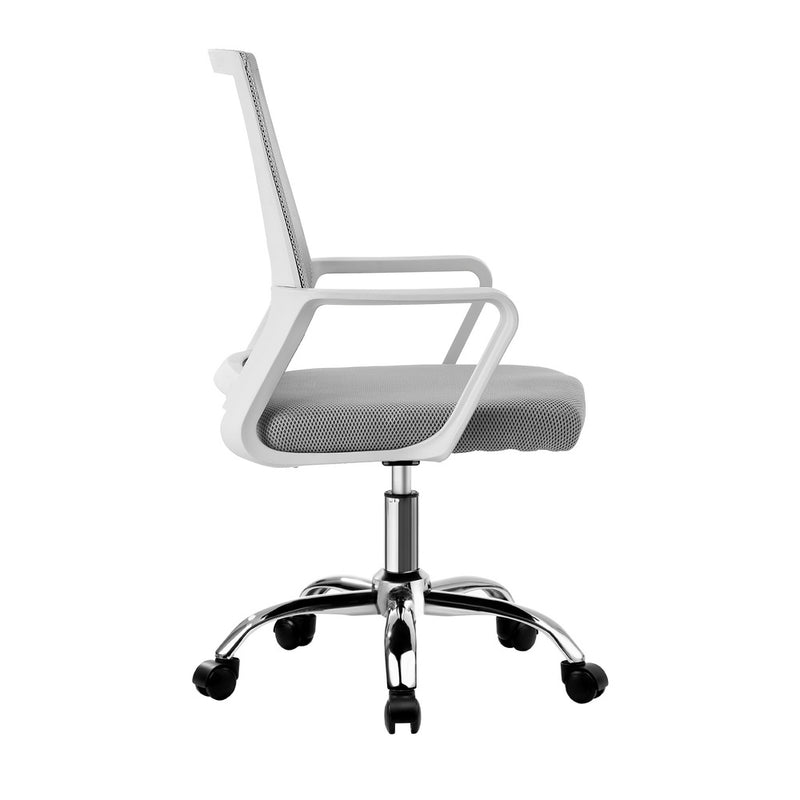 White Mesh Executive Office Chair Computer Seat
