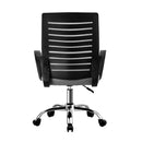 Black and Grey Mesh Office Chair with Breathable Backrest