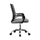 Black and Grey Mesh Office Chair with Breathable Backrest