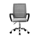 Black and Grey Mesh Office Chair with Breathable Backrest