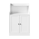 White Buffet Sideboard Cupboard with 2 Doors Hallway Table