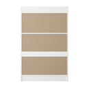 White Buffet Sideboard Cupboard with 2 Doors Hallway Table